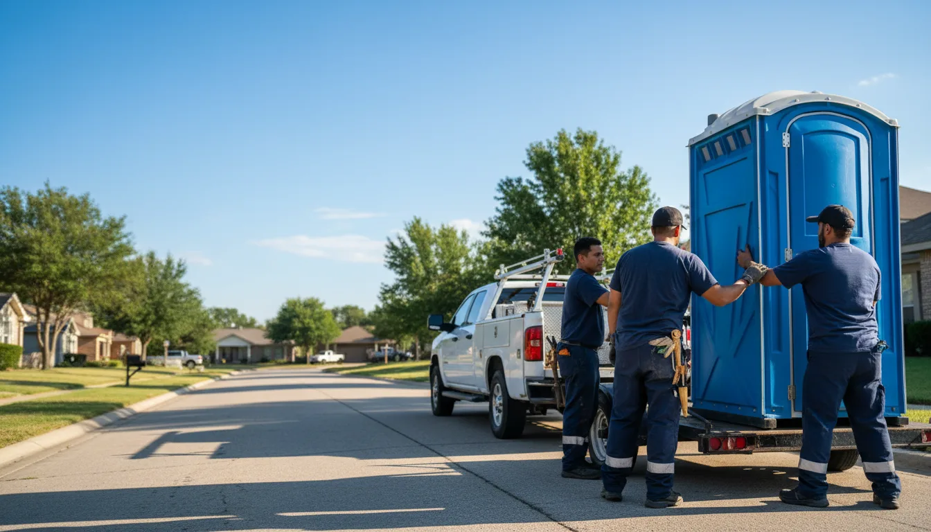 Portable Toilet Rental in Haleyville, AL near me